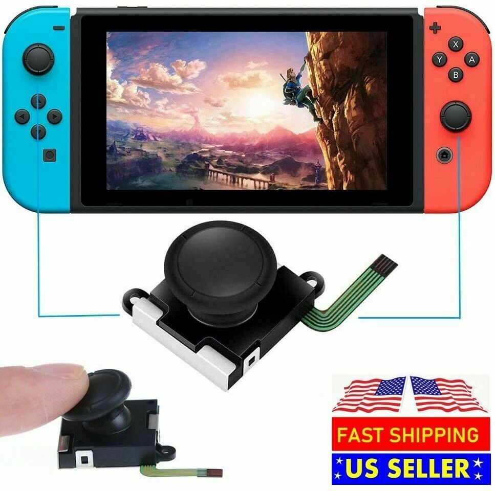 Analog Joystick Thumb Stick Replacement For Nintendo Switch Joy-con Controller