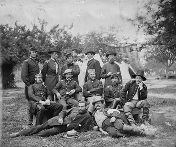 Lord Abinger Scots Fusilier Guards 1863 Falmouth Va 8x10 Us Civil War Photo