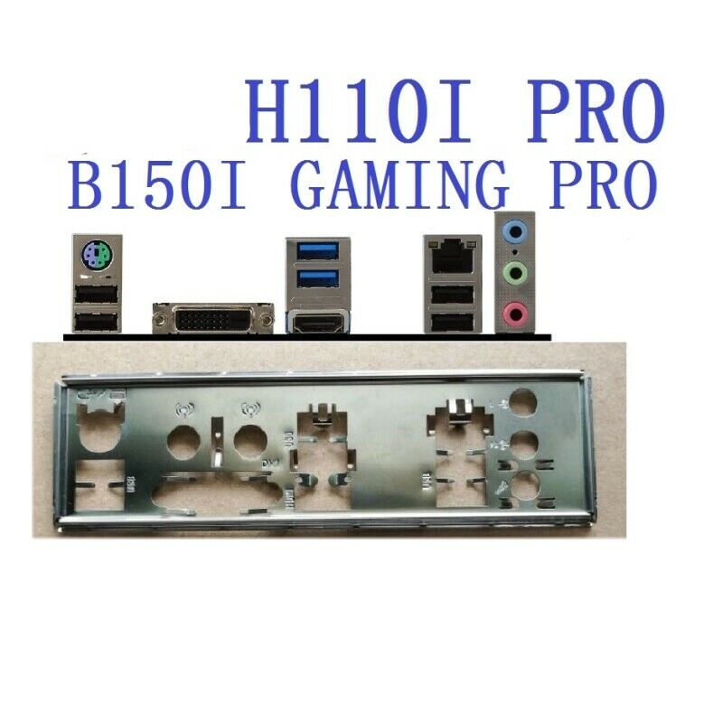 Io I/o Shield For Msi H170i H110i Pro Ac Pro Ac B150i Gaming Pro Backplate