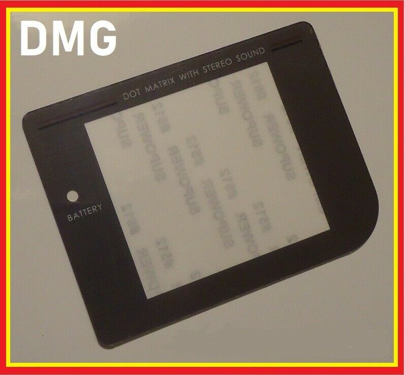 Dmg Replacement Screen Lens Cover Nintendo Game Boy Original Classic Plastic New