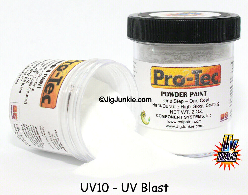 World's #1 Jig Paint- Pro Tec Powder Paint - Glow, Glitter, Metalflake, Uv Blast