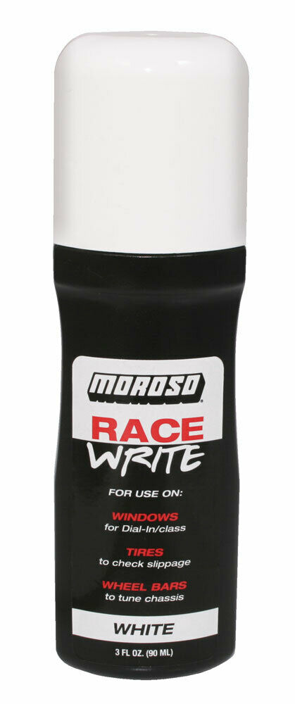Moroso 35581 Dial-in Marker White - Sold Individually - 3 Oz. Bottle/applicator