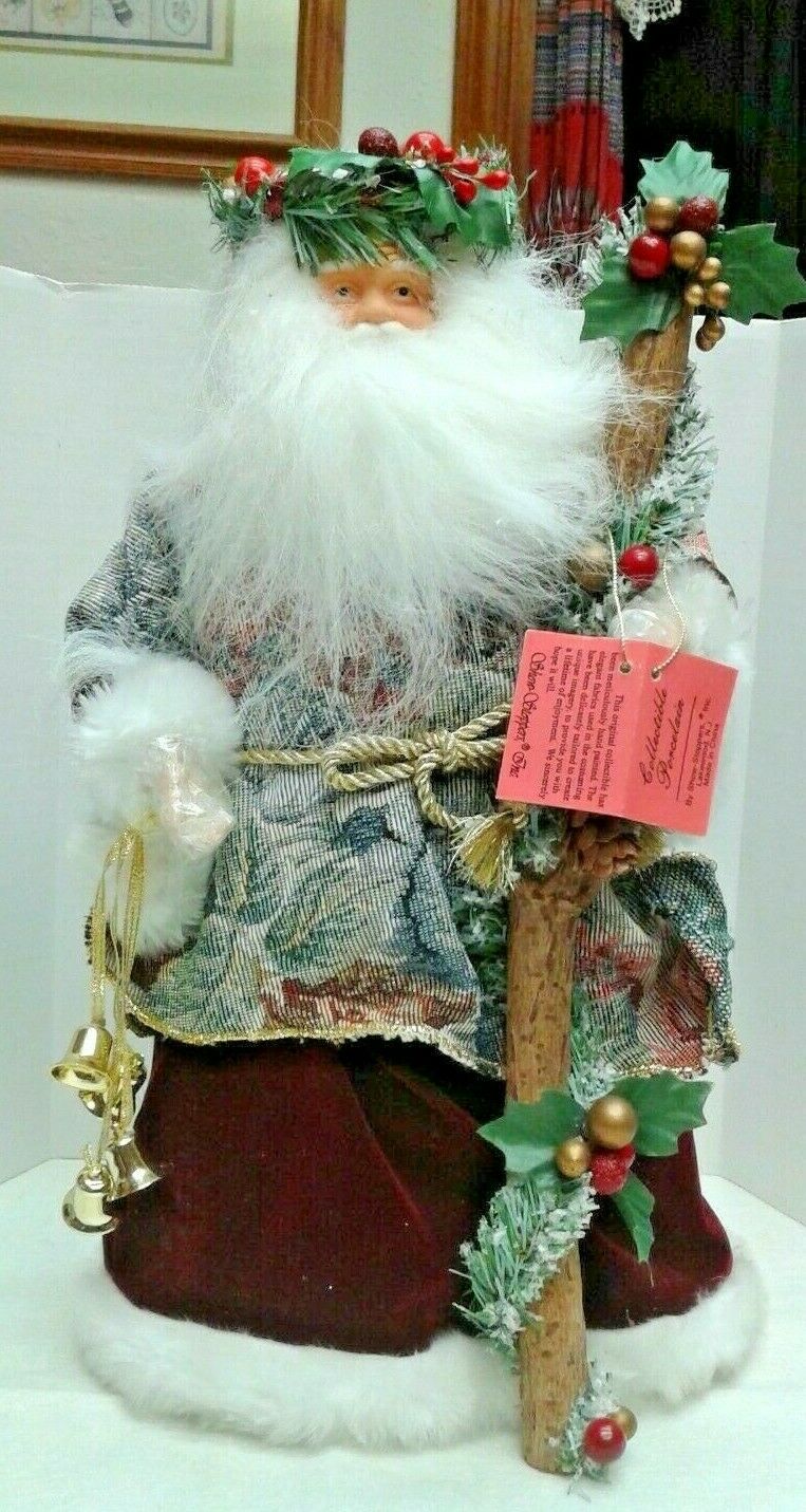 Show Stoppers Santa Nwt, "collectible Porcelain  Figurine  16"