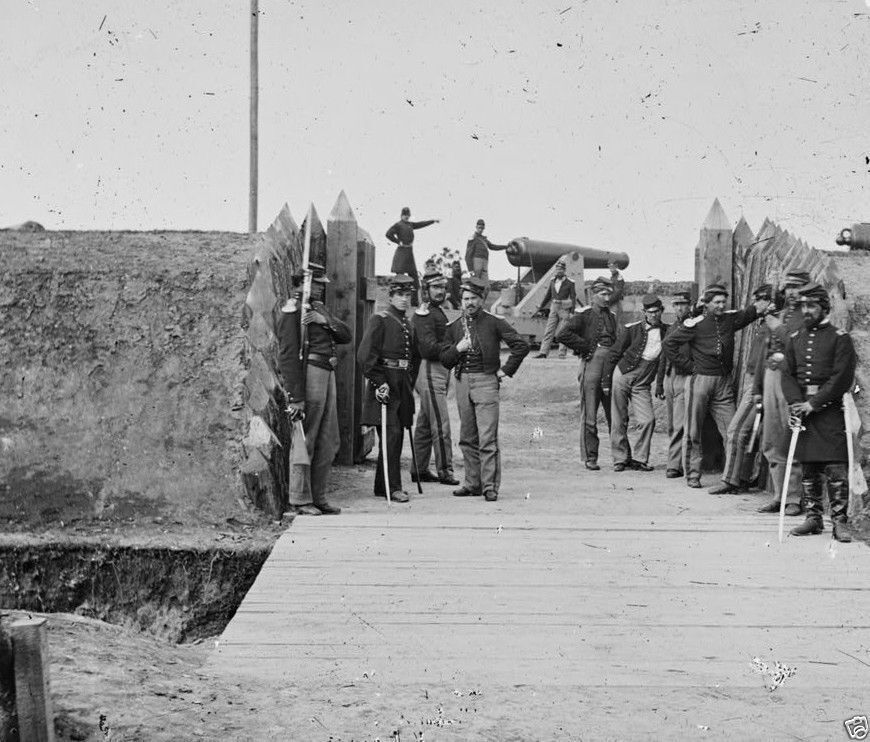 Fort Slemmer Gate Washington Dc Union Defenses 1865 New 8x10 Us Civil War Photo