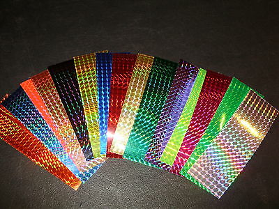 2" X 6" 3pk Flasher/dodger/lure Reflective Holographic Prism Fishing Lure Tape